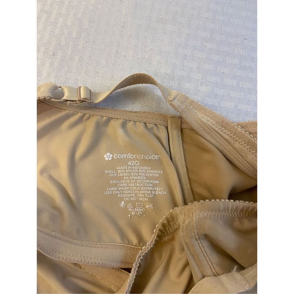 Comfort Choice Plus 42g Beige Bra View 2